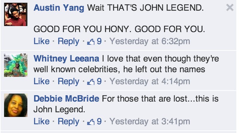 HONY Posts A Picture Of John Legend And The Internet Goes Nuts