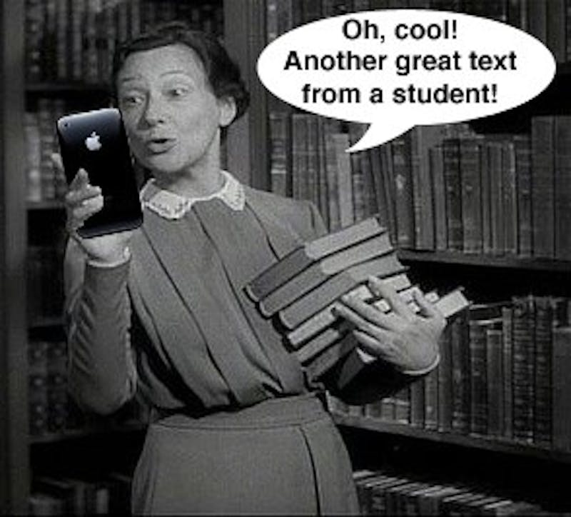 Finally, We Can Text The Librarians