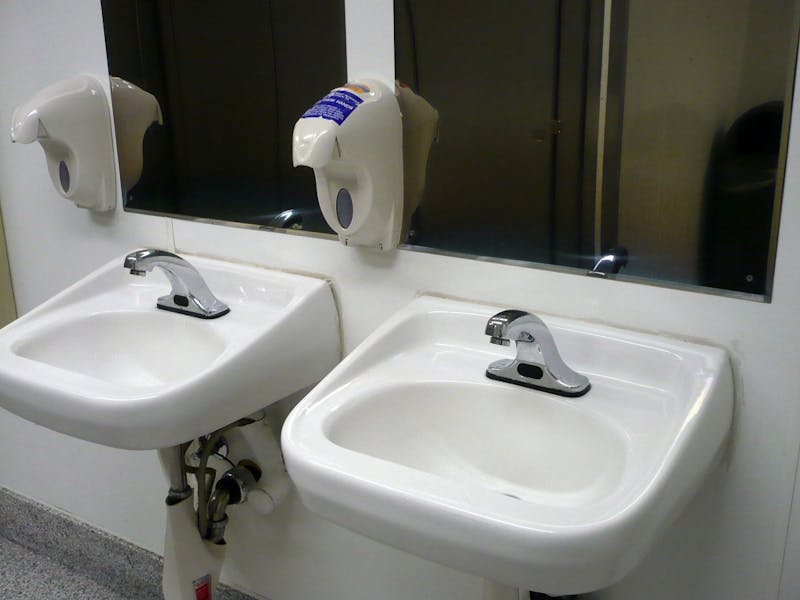​Friends and Huntsman Automatic Sinks Stopped Noticing Student


