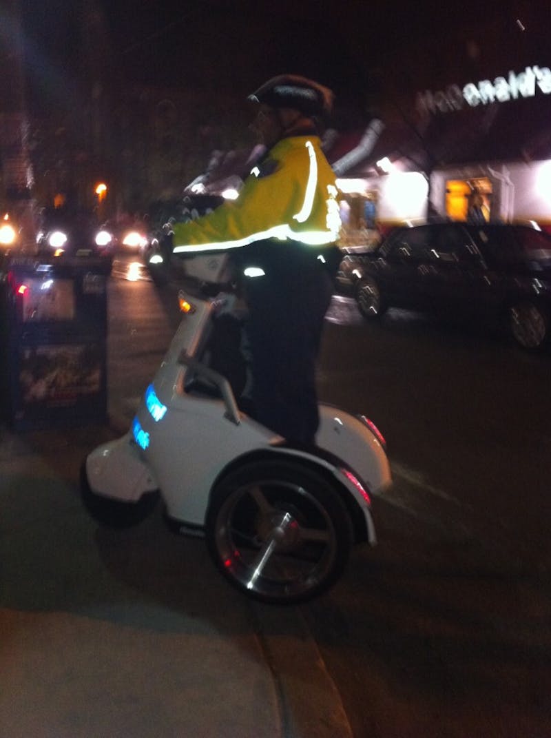 Musings On The Penn Police Segways