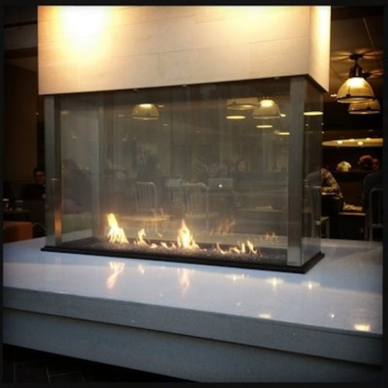 Dear Fireplace In Starbucks Under Commons...A Love Letter