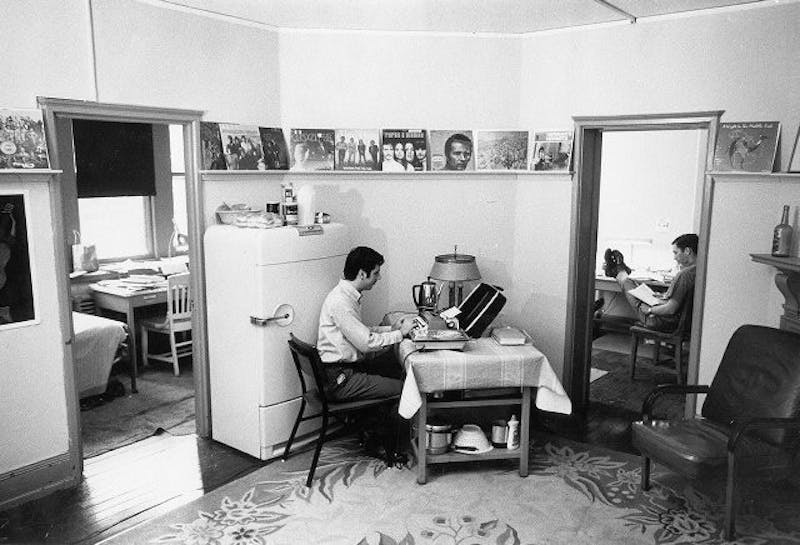 ShutterButton: Typing Away, '68