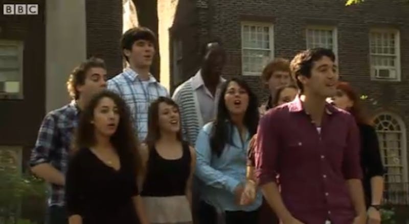 Acapella Group In Weird BBC Article About 'Glee' And Politics