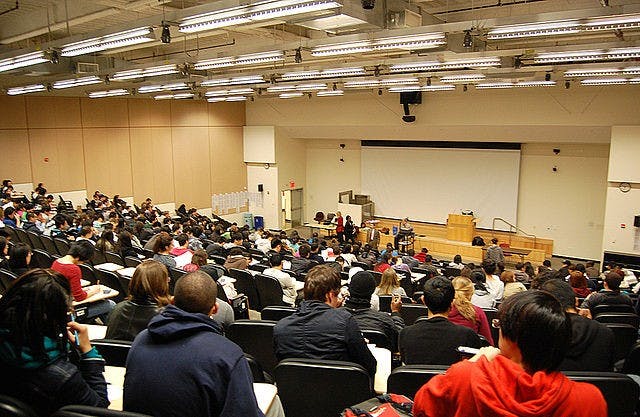 Professor Forgets To Make Students Sit One Seat Apart During Exam ...