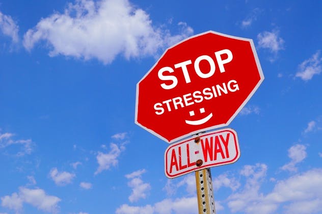 stop stressing