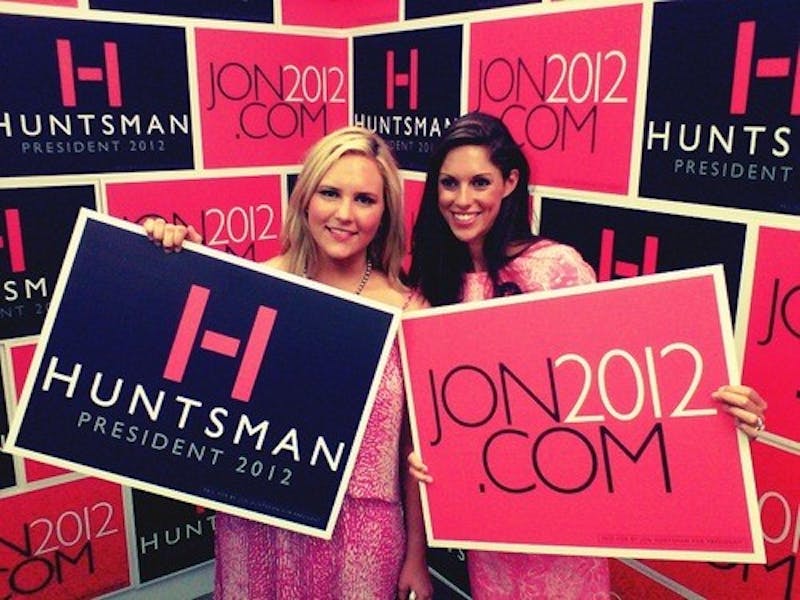 Huntsman Daughters Join The Hashtag Trail