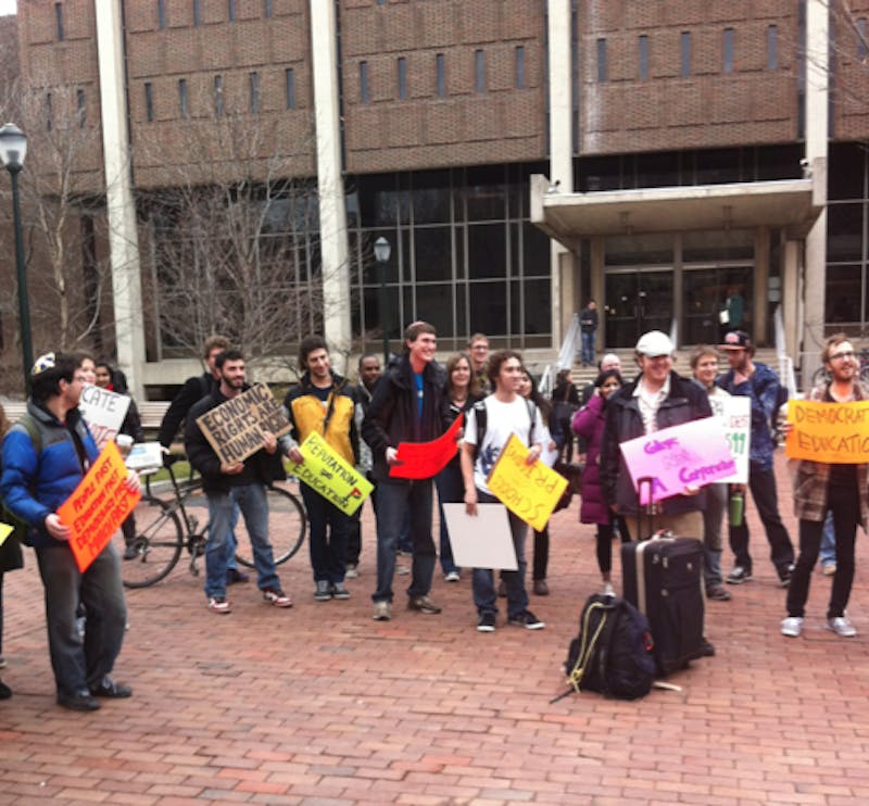 Students Stage Walk-Out On Education