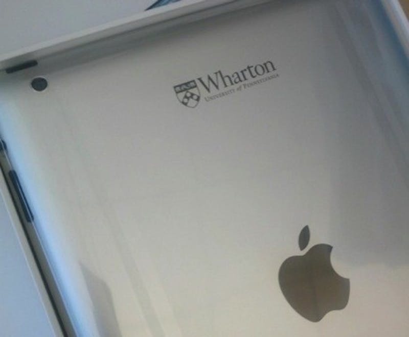 Wharton Makes Fancy, Custom iPad (If You're Into That)