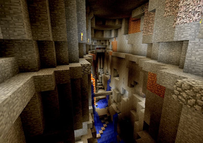 Group of Penn Geologists Discover Massive Underground Cave System in Minecraft
