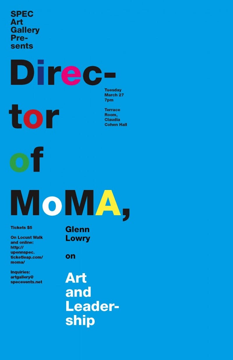 The Director Of MoMA Is Coming To Penn Today!