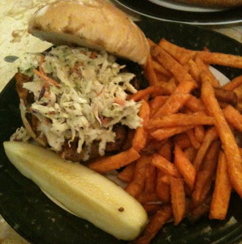 UTB Lunch Week: Baby Blues BBQ Chicken Sandwich