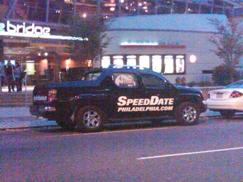 A Pick-Up Truck With A Pick-Up Line