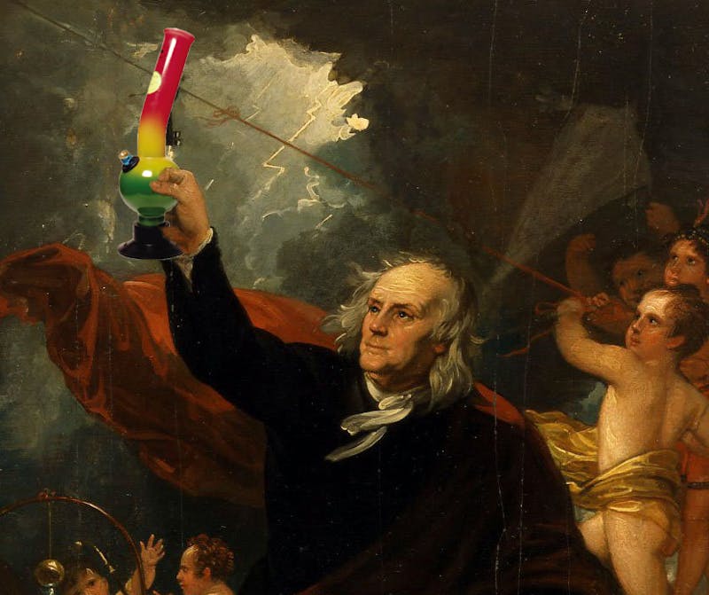 On This Day in History: Benjamin Franklin Invents Smoking Weed, April 20th 1753