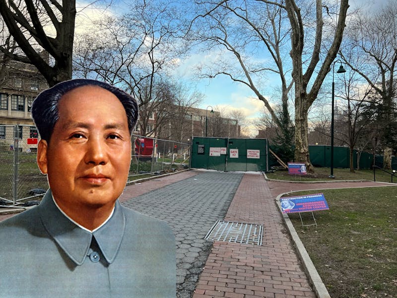 When Penn Became Communist China: The Day I Had to Go Around the Fence on Locust Walk