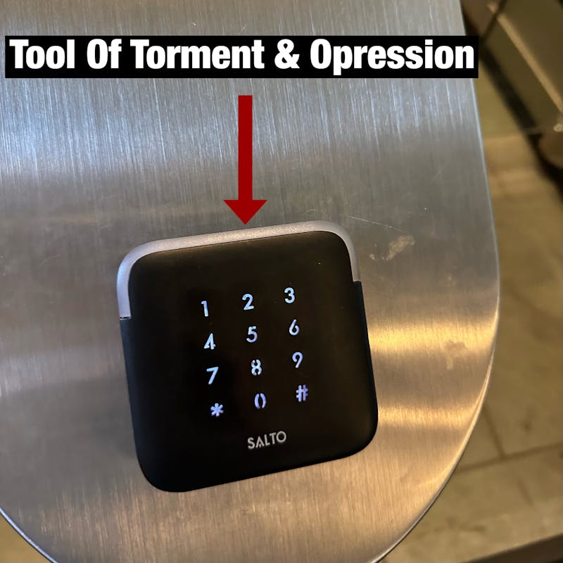 OP-ED: The Itty Bitty Keypad At Harnwell Seems Rather Bourgeois