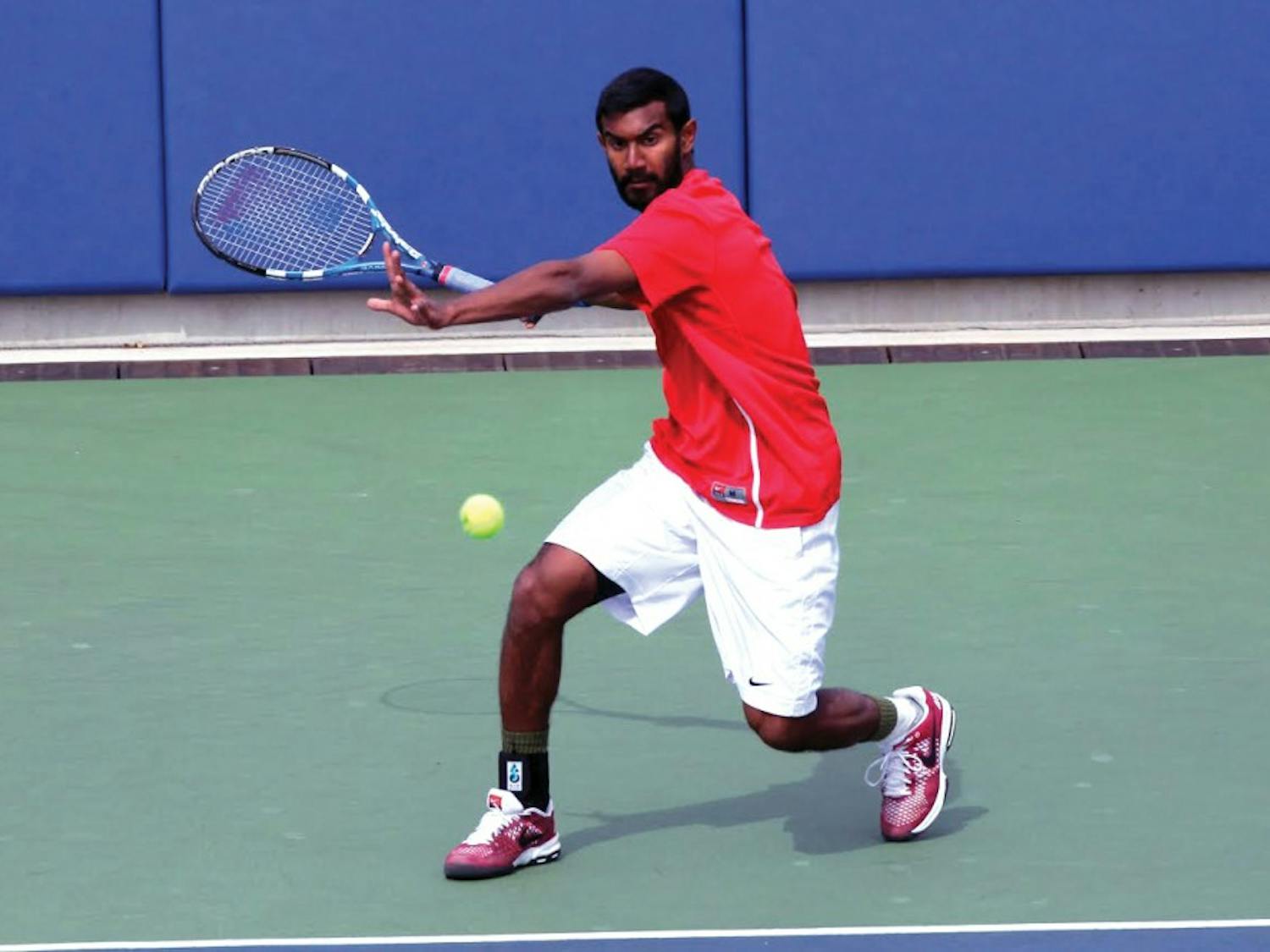 140407 University of Pennsylvania - Men's Tennis vs Columbia