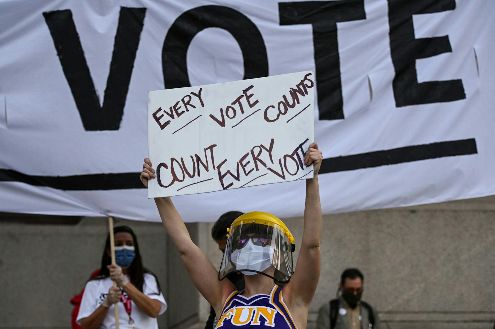 11-04-20 Count Every Vote Protest Cheerleader.jpg