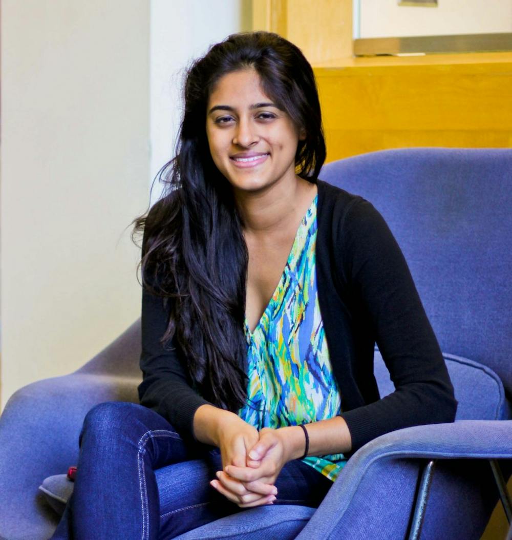 	College junior Kanisha Parthasarathy was elected chair of the Student Activities Council last night.