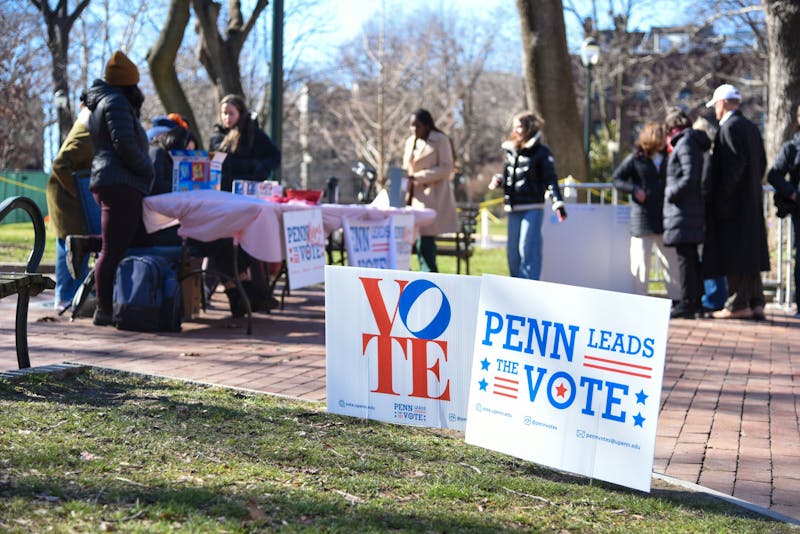 Penn Leads the Vote hosts Valentine’s Day event to boost voter registration before primary election