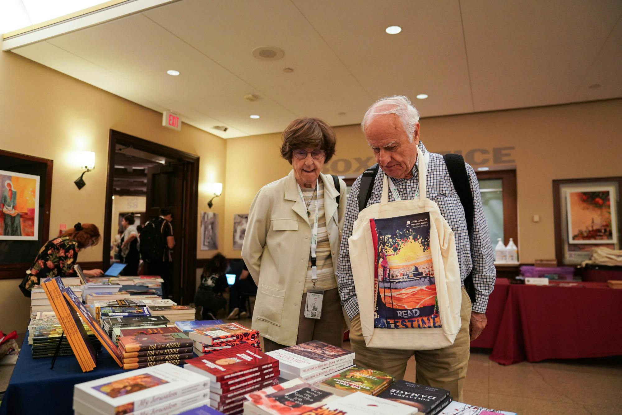 09-22-23 Palestinian Writes Literature Festival Books (Anna Vazhaeparambil).jpg
