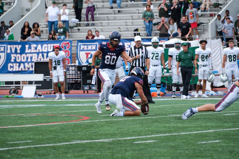 Kickers Albert Jang and Santiago Sturla are looking to be the exclamation mark for Penn football