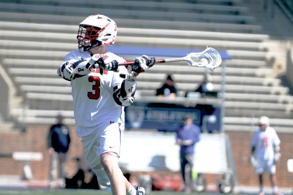 Junior Connor Keating knows that communication must improve for Penn men's lacrosse to regain its form as a team.