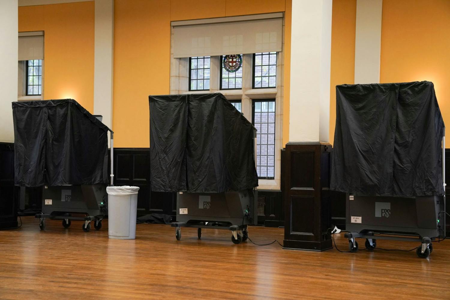 Voting Booths Vote Election Day Houston Hall Ballot.jpg
