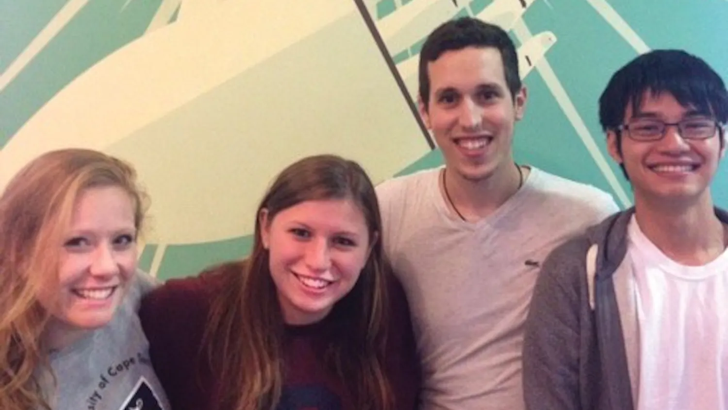 Engineering seniors Julia Sigal, Valerie Cohen, Sam Ettinger and Jonathan Tieu designed a revolutionary bicycle helmet for their senior project.