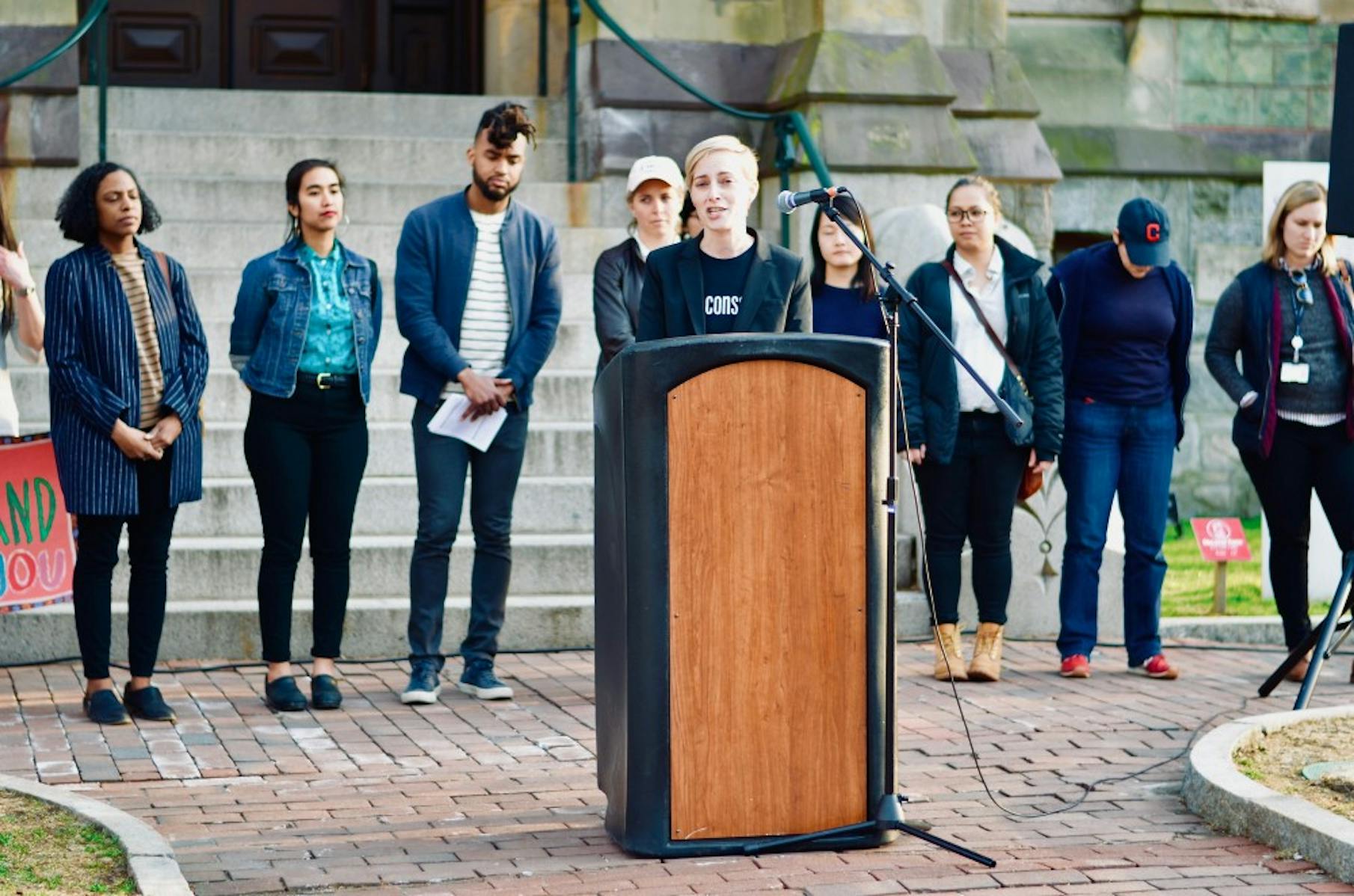 Take Back the Night Director of Penn Violence Prevention, Jessica Mertz
