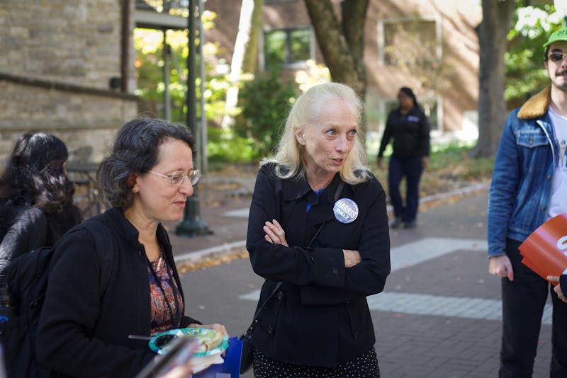 U.S. Rep., Penn Carey Law graduate Mary Gay Scanlon urges student voter turnout at Penn Dems event