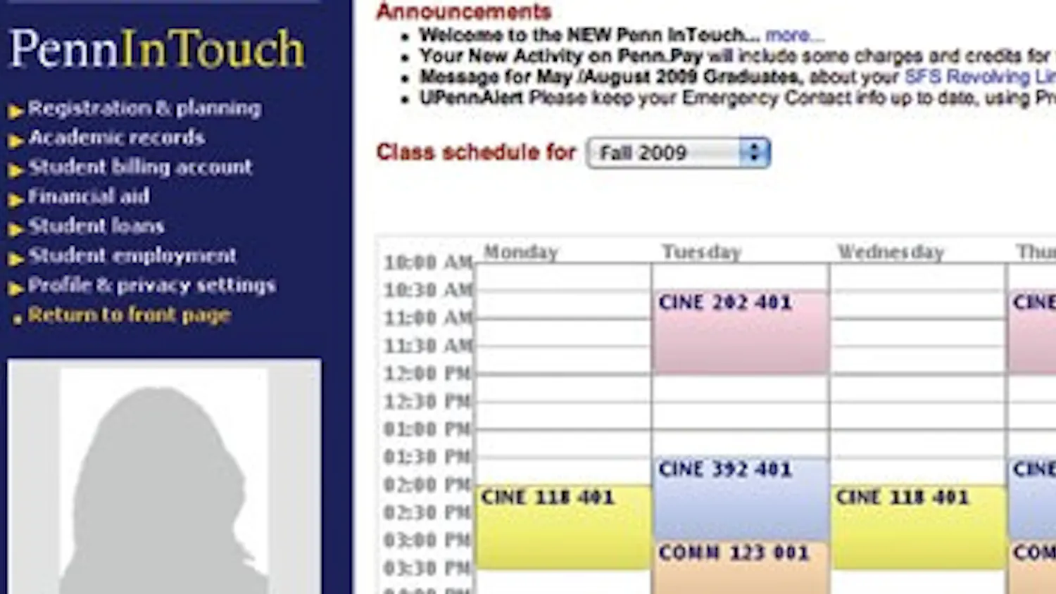 Penn InTouch debuts changes