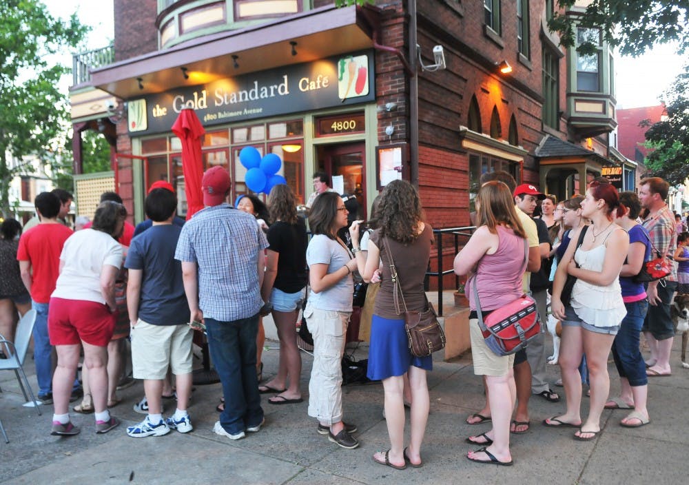 On Baltimore Avenue vendors sell goods and food for one dollar