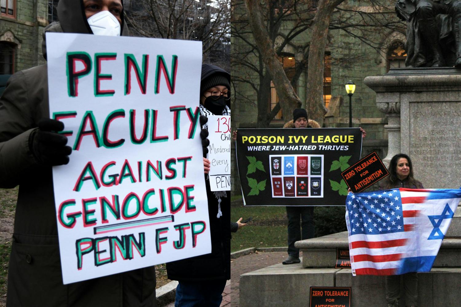 PFJP/Antisemitism Protests