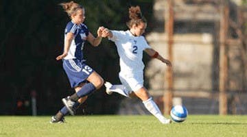 W. Soccer | Giving it their best shot