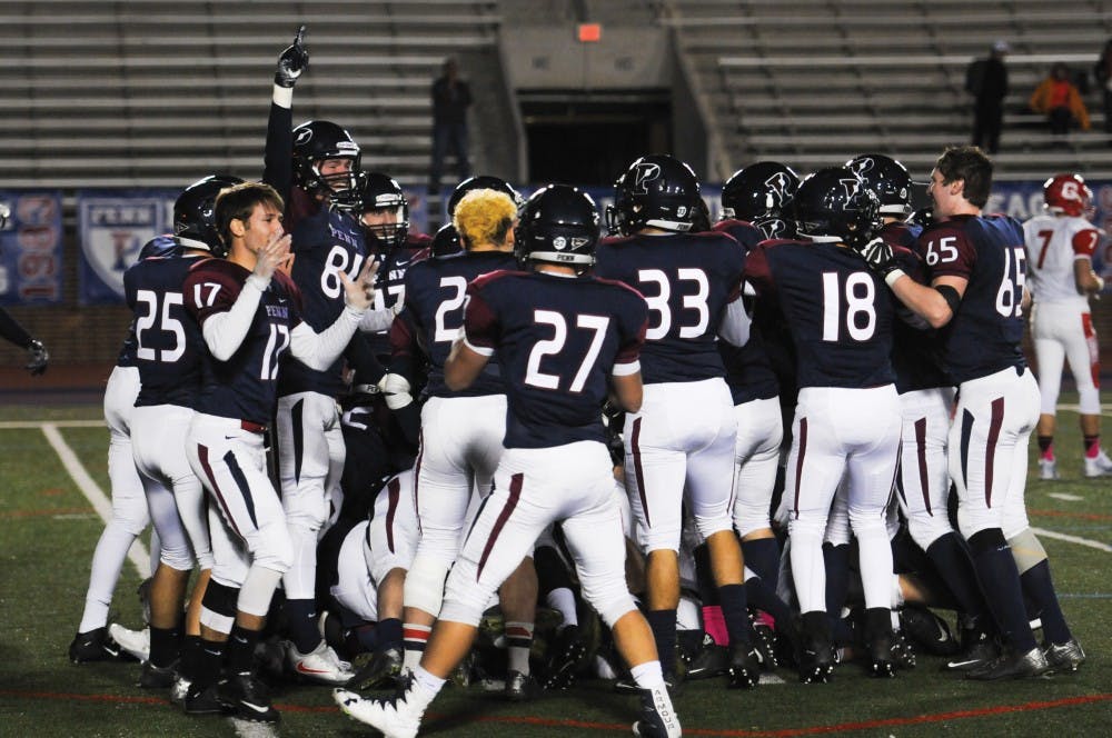 Penn sprint football captured outright possession of the Collegiate Sprint Football League title for the first time in 16 years – and as defensive lineman Cole Jacobson writes, the ride on the way there couldn't have been much more memorable.
