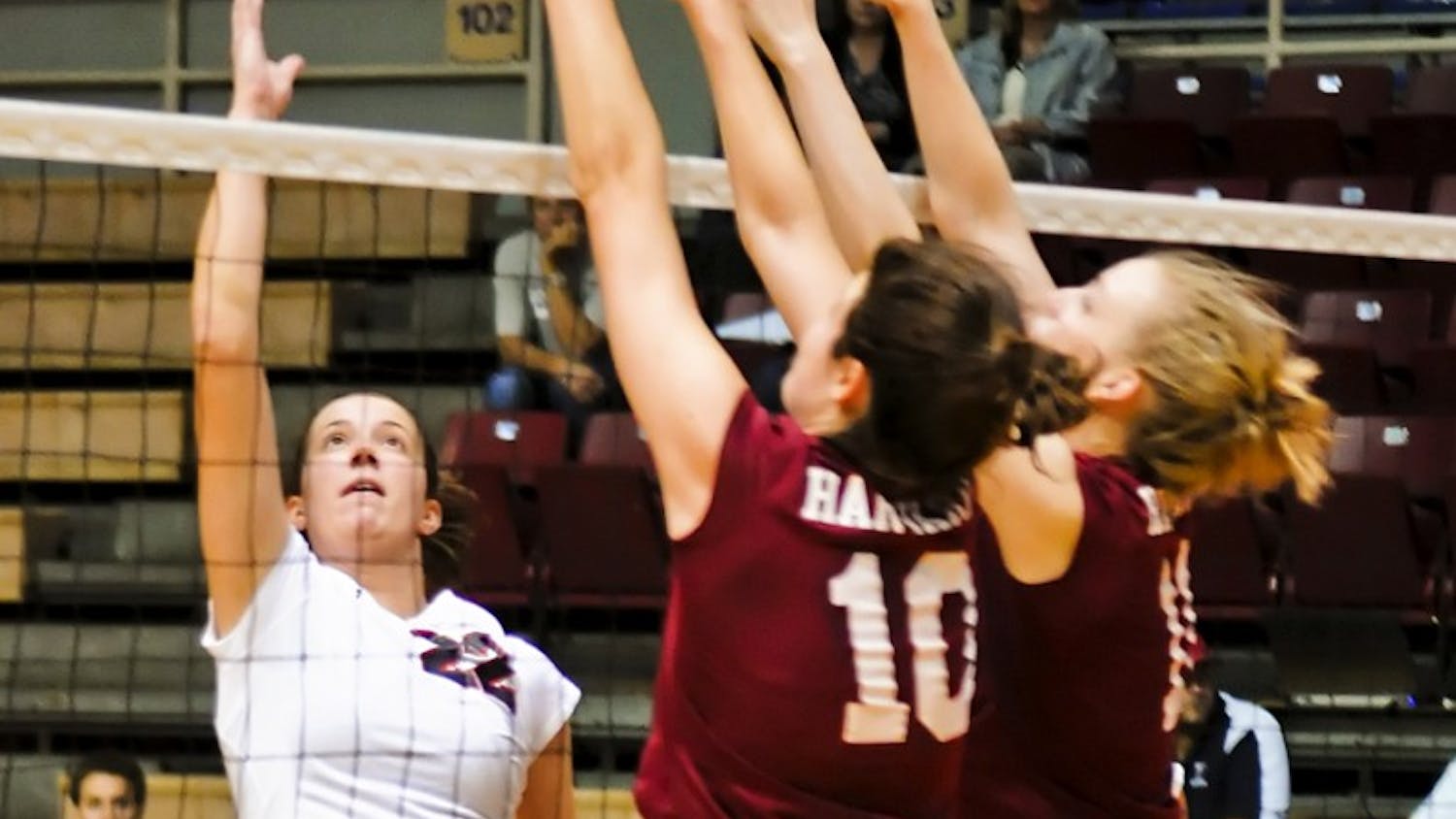 Amanda Pancheco Volleyball v. Harvard 2011