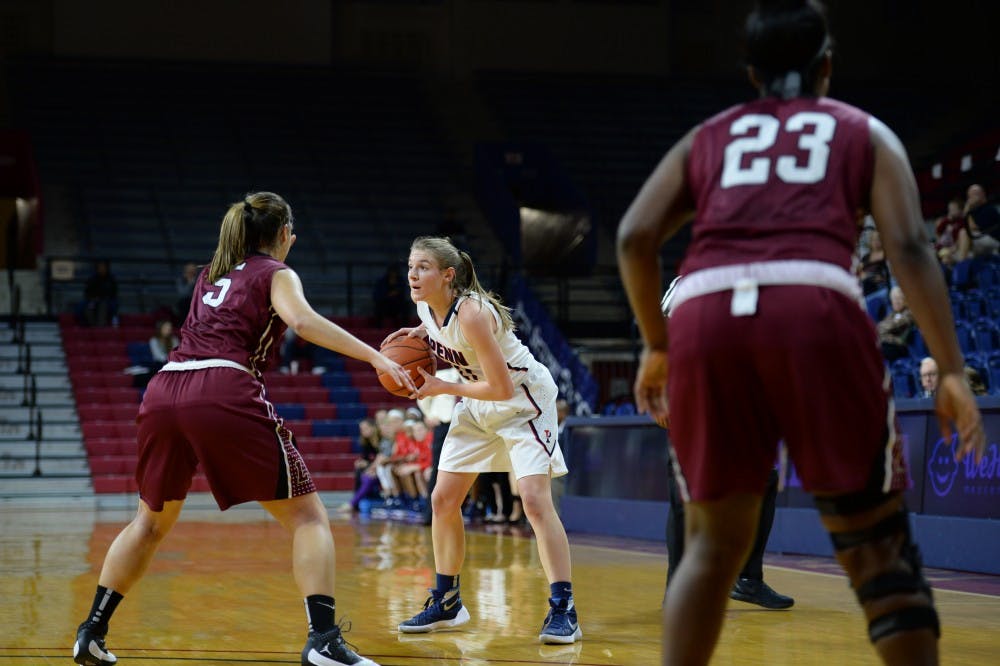 Sophomore guard Lauren Whitlatch's 13 points on Thursday were critical the Penn women's basketball's 60-54 win over Temple, including scoring eight in a row for the Red and Blue in the third quarter.