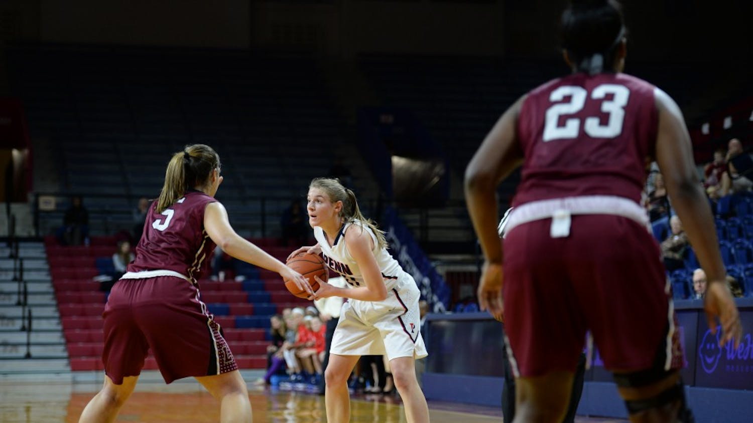 Sophomore guard Lauren Whitlatch's 13 points on Thursday were critical the Penn women's basketball's 60-54 win over Temple, including scoring eight in a row for the Red and Blue in the third quarter.