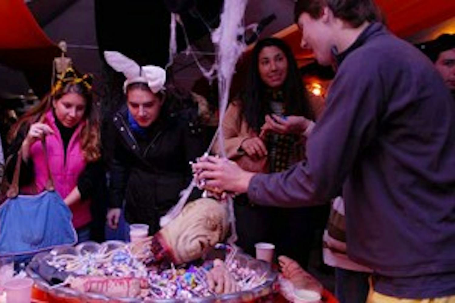 Despite mountains of candy, some say party not so sweet