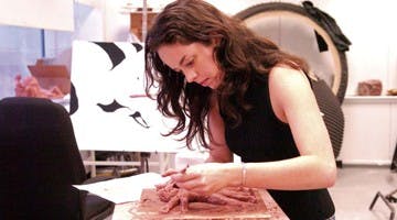 Students give 'cold' interior artistic touch