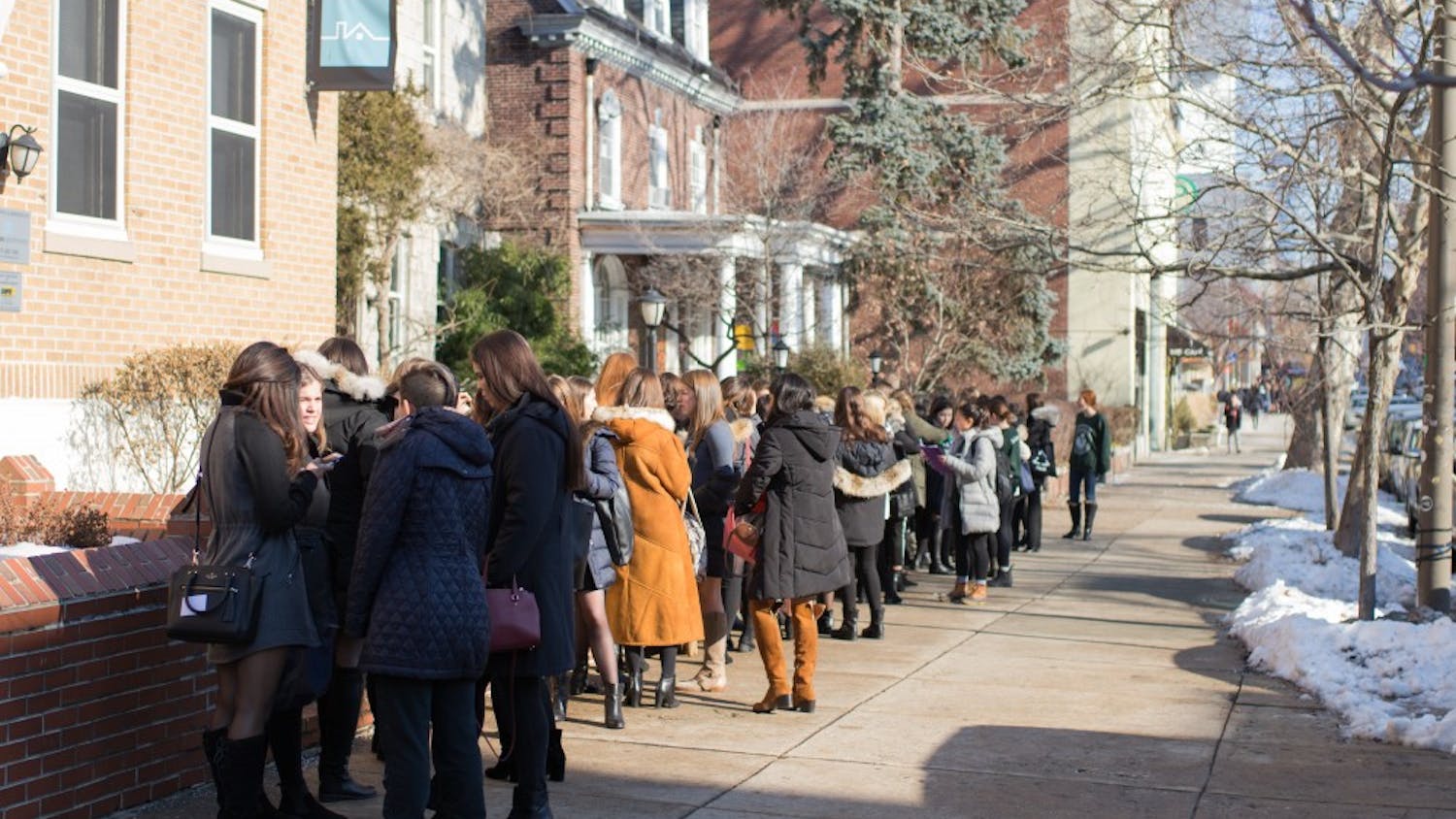 Panhellenic sorority rush