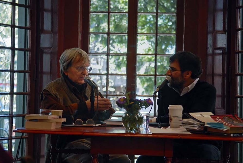 Coover talks Twitter and traditional texts