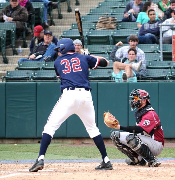 Baseball victory against Lafayette, final score 3-0.  Connor Cuff pitching.  