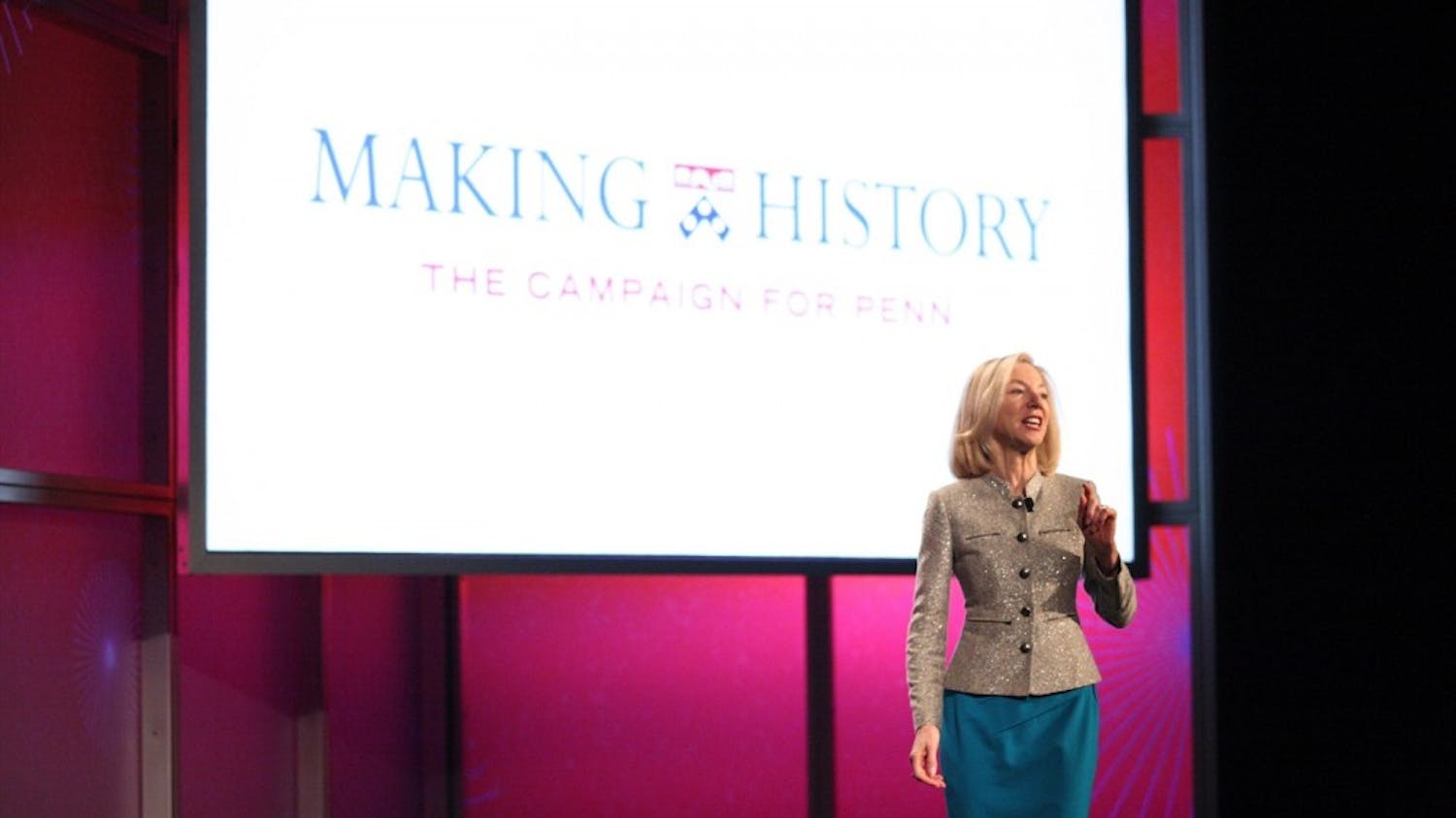 Two years ago Penn concluded its Time to Shine fundraising campaign, raising 4.3 billion dollars.