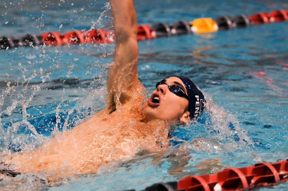 Senior captain Grant Proctor broke his own program record in the 200-yard backstroke this weekend as Penn swimming and diving squads breezed to victories at the Total Performance Invitational.