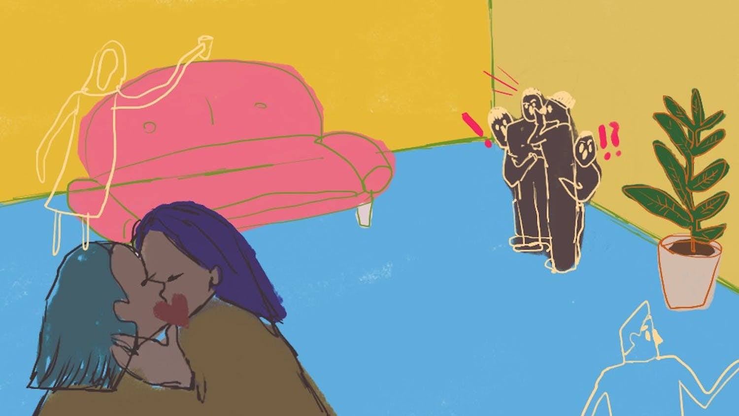 Updated Bisexuality Fetish Illustration