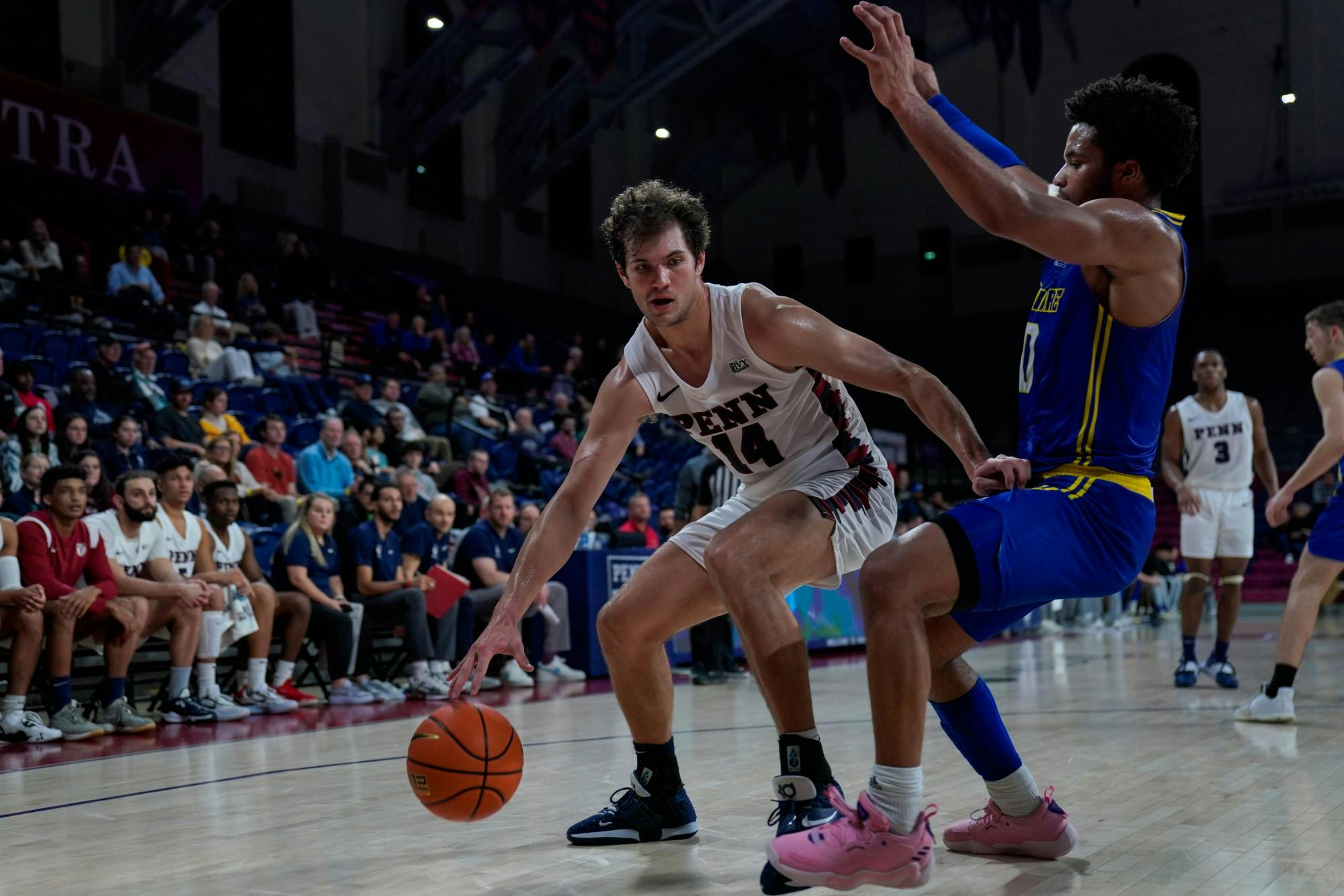 11-27-22 Men's Basketball vs Delaware Max Martz (Anna Vazhaeparambil)-01.jpg