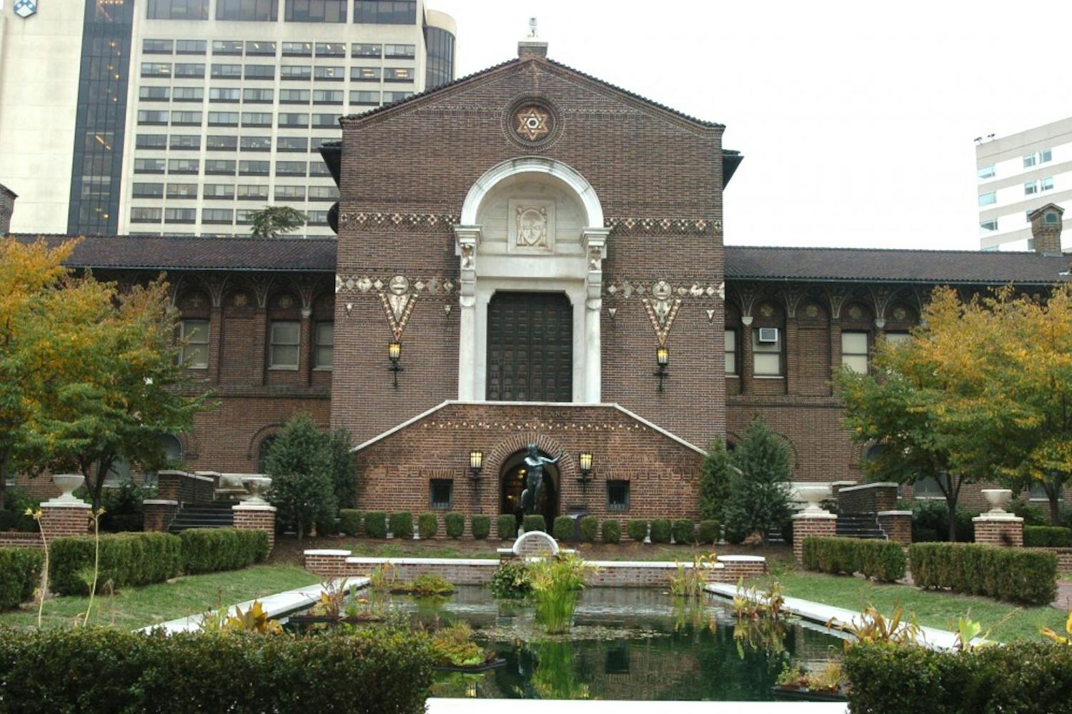 Artifacts on display at the Penn Museum