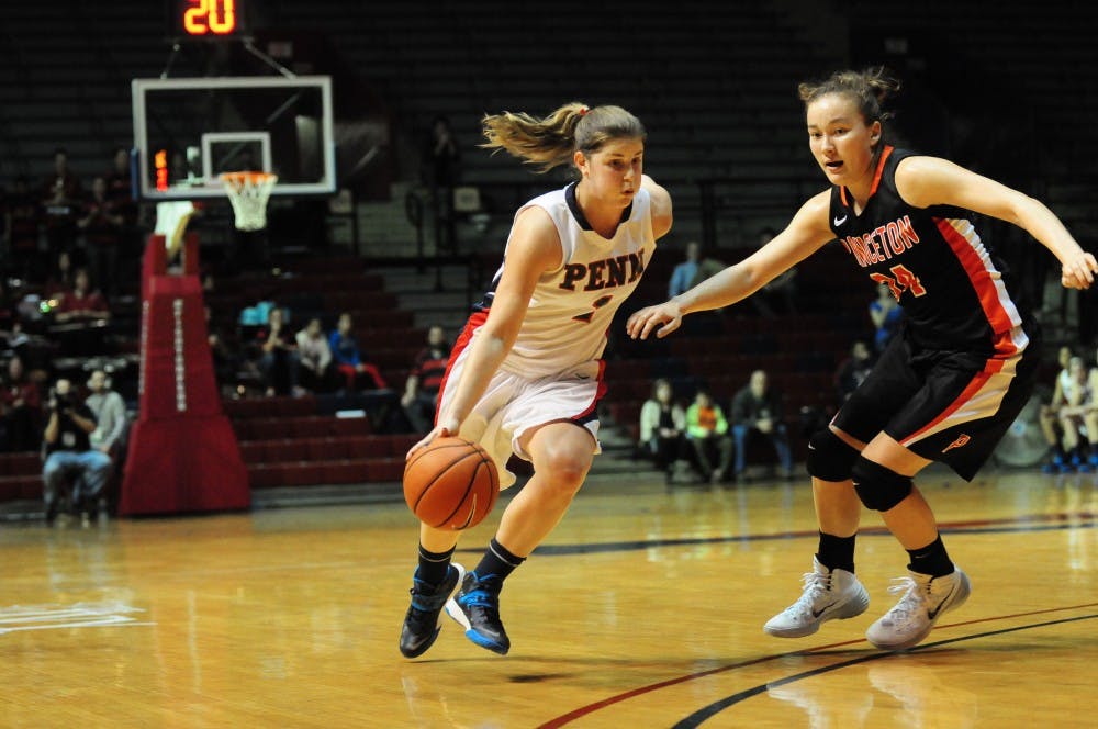 Senior captain Alyssa Baron led the charge as Penn shocked Princeton, taking the Ivy crown from the Tigers, winning its first Ivy title in 10 years.