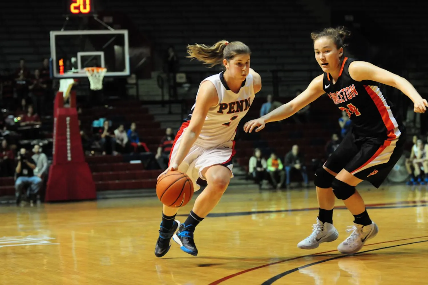 Senior captain Alyssa Baron led the charge as Penn shocked Princeton, taking the Ivy crown from the Tigers, winning its first Ivy title in 10 years.